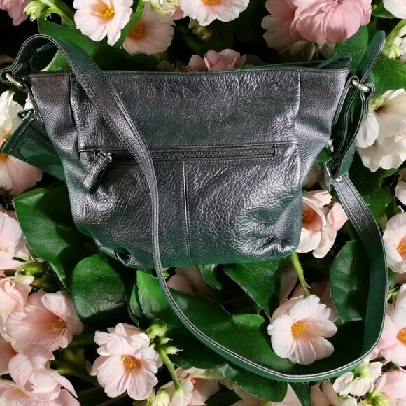 Stone & Company Black Leather Purse Shoulder Bag 12096 - Picture 4 of 8